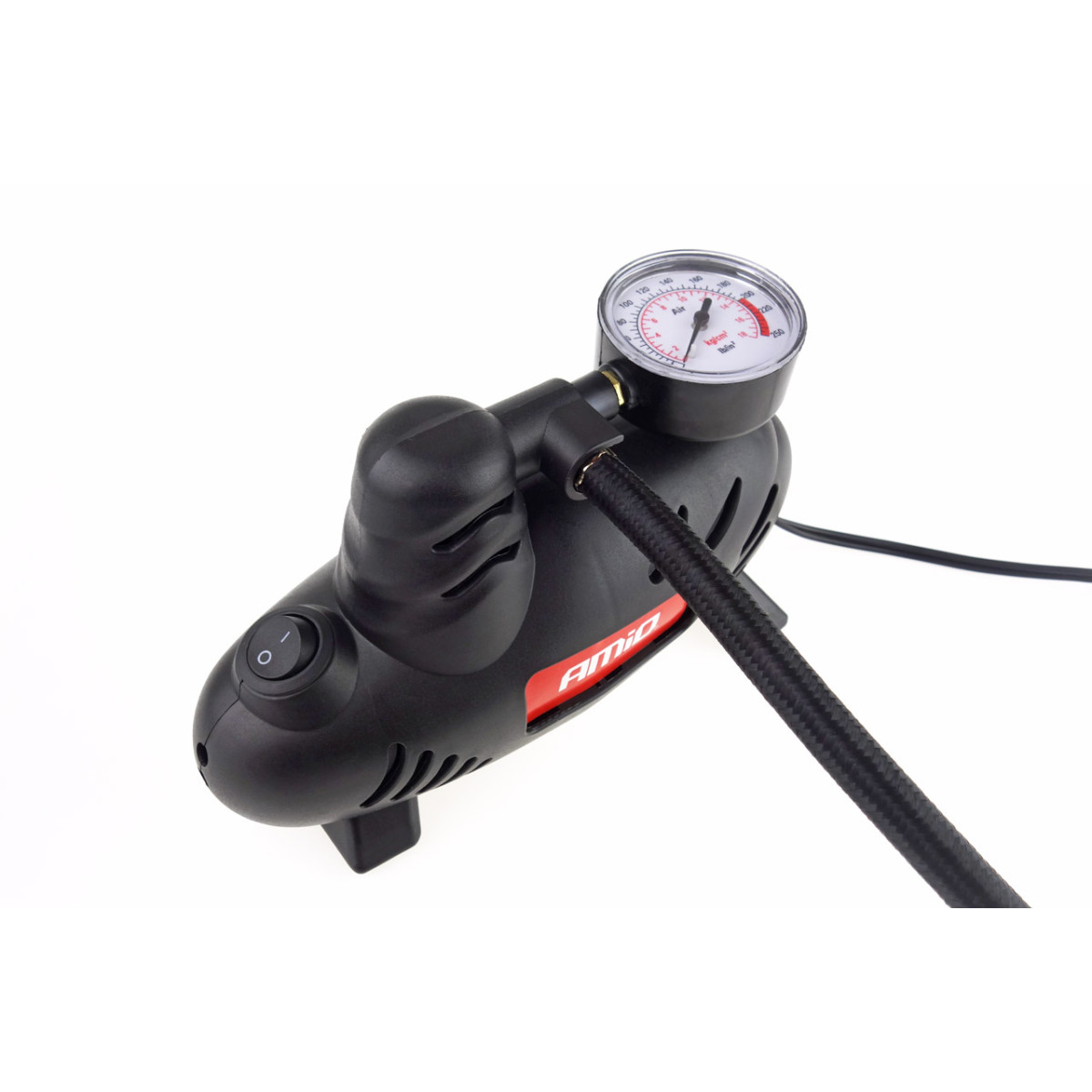 Billuftkompressor med LED-belysning 12V ACOMP-07 AMIO-02181