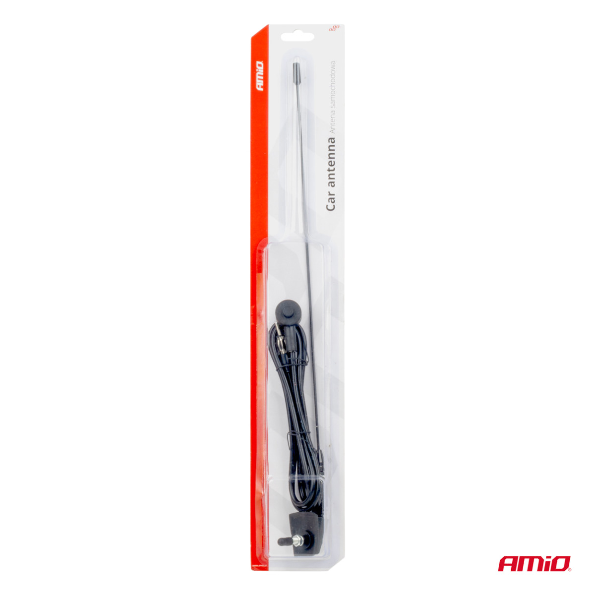 Bilantenn 41 cm med 5 mm adapter ANT01 AMIO-01048