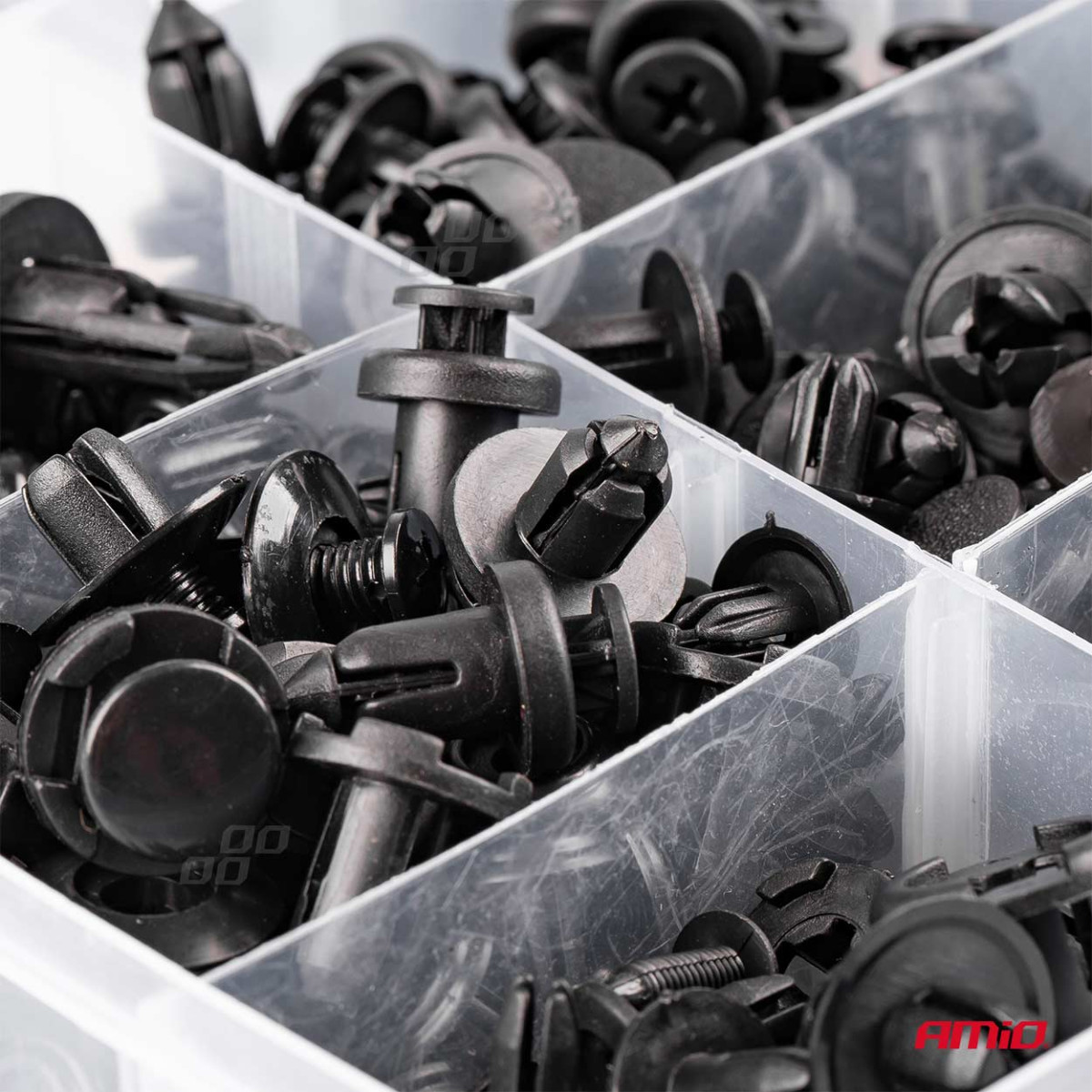 Klämmor för karosseri, 620 st., AMIO-02831 
