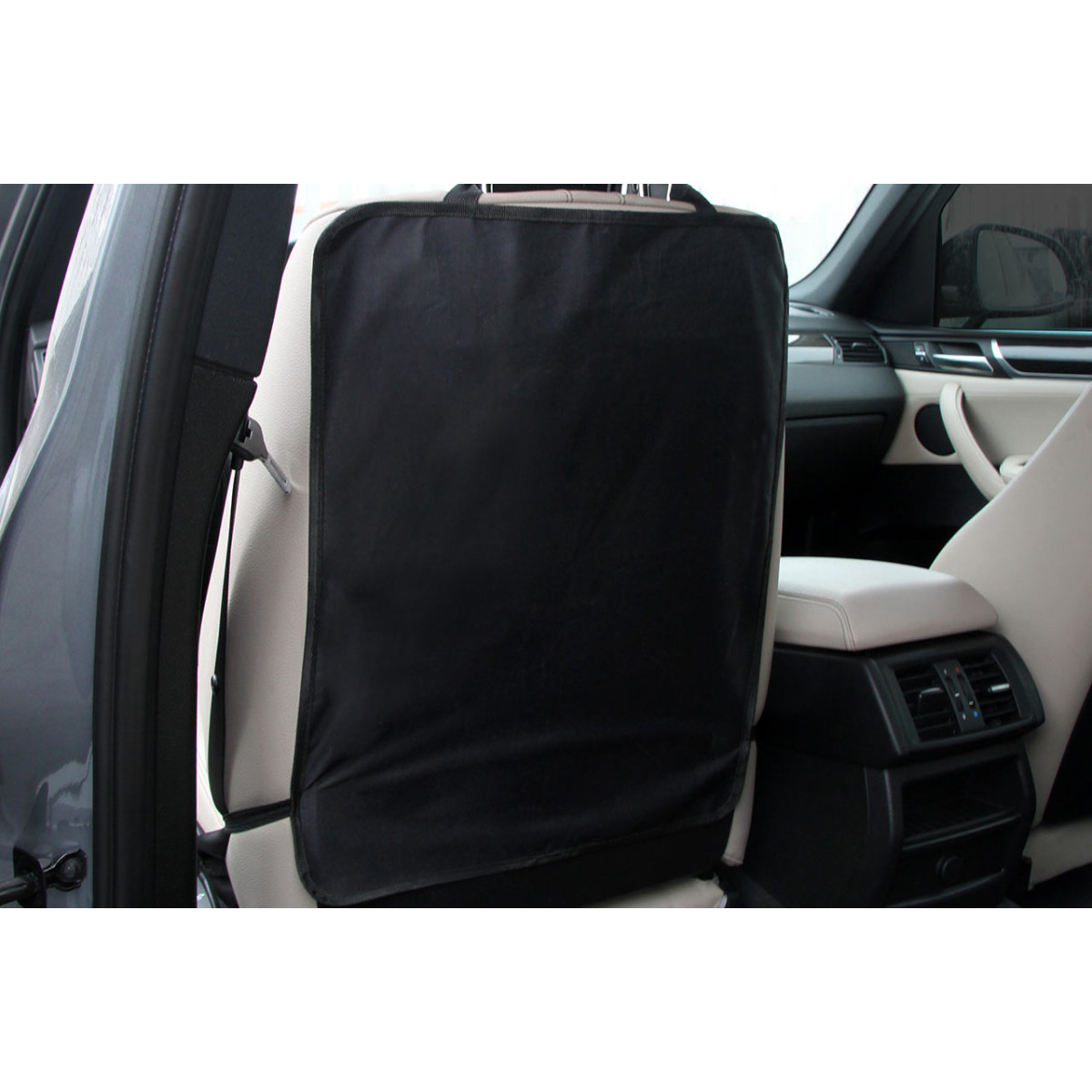 Ryggskydd för bilbarnstol 45x60 cm - svart