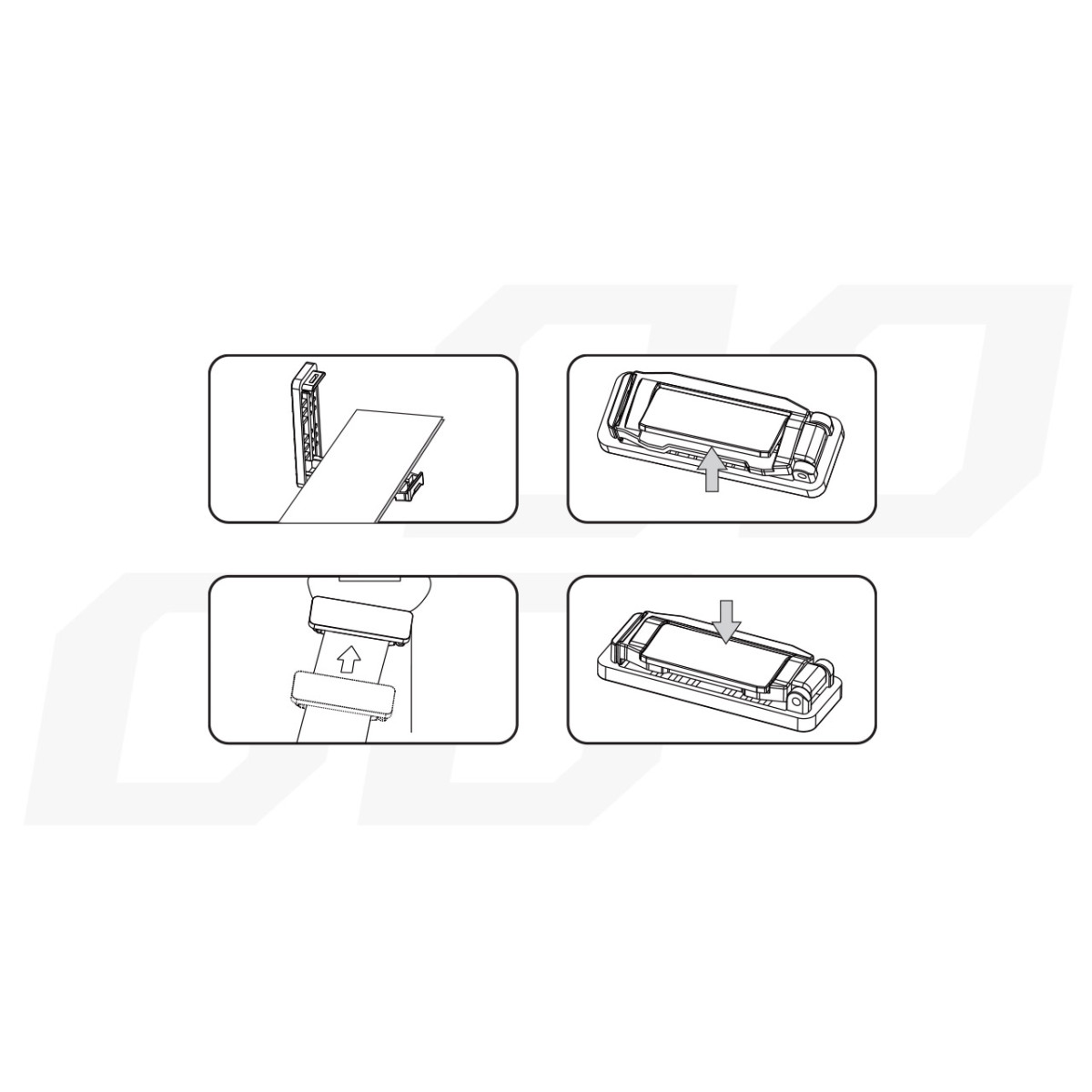 Bilbälteshållare AMIO-02229