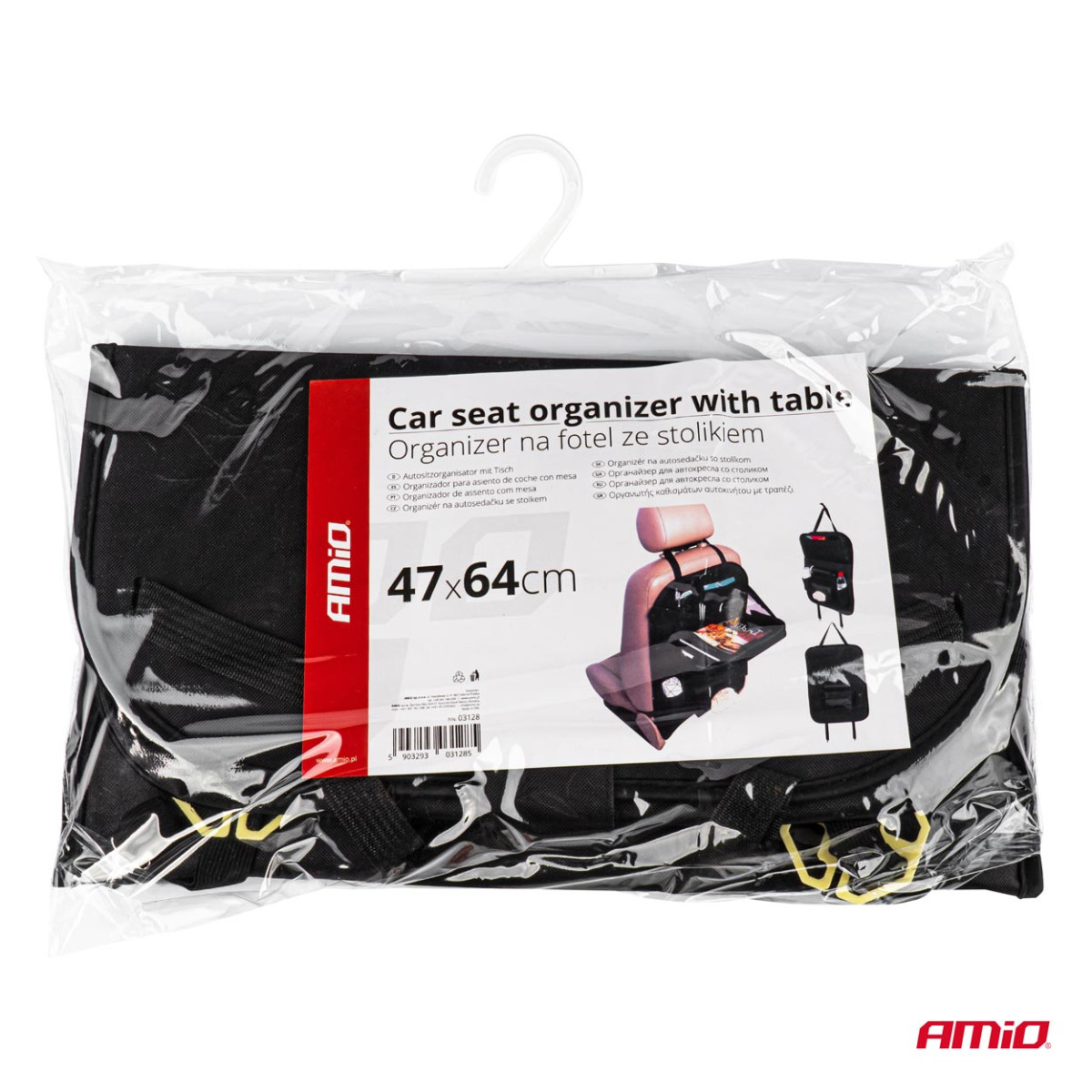 Förvaringslåda för sittplatser med bord CO-7