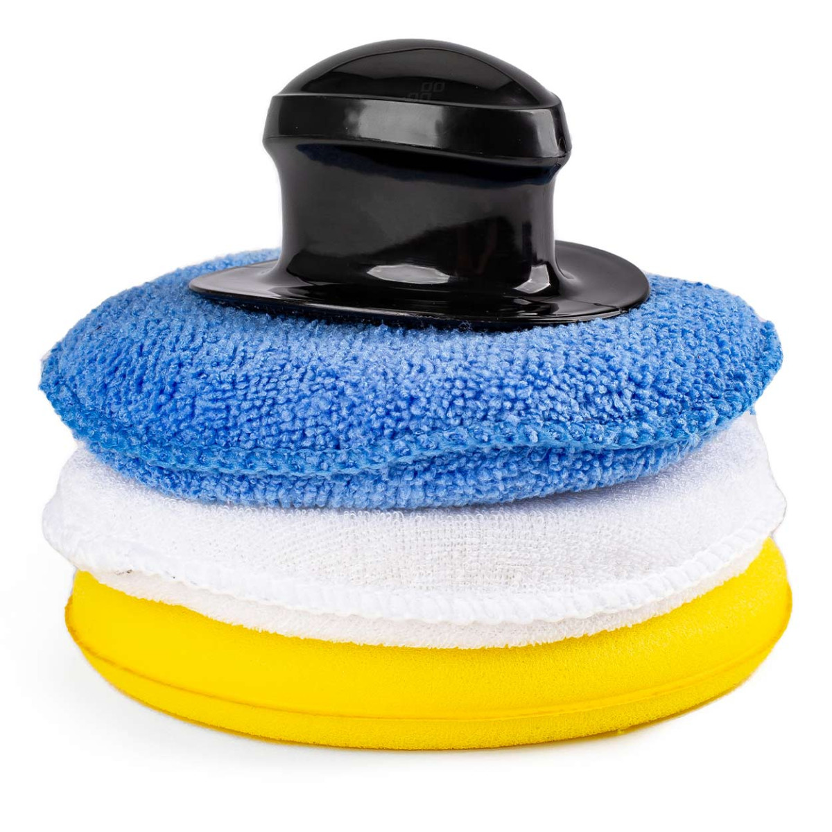 Rengörings- och polersvampset, 3 delar, 125 mm