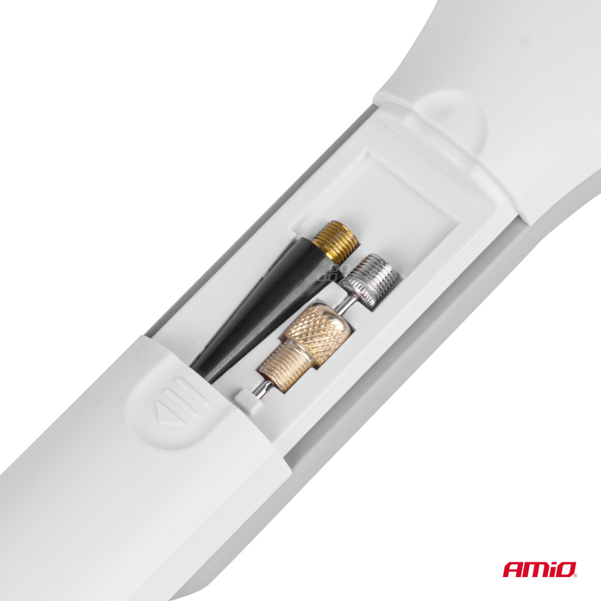 Trådlös bilkompressor 40W med powerbank AMIO-03689