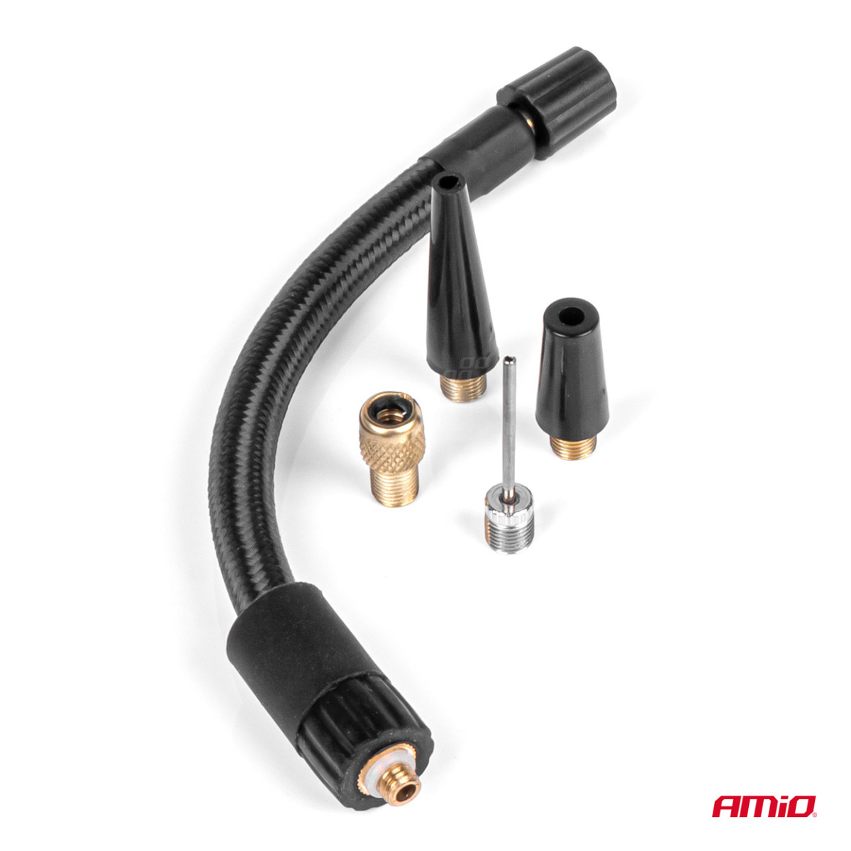 Trådlös bilkompressor 40W med powerbank AMIO-03690