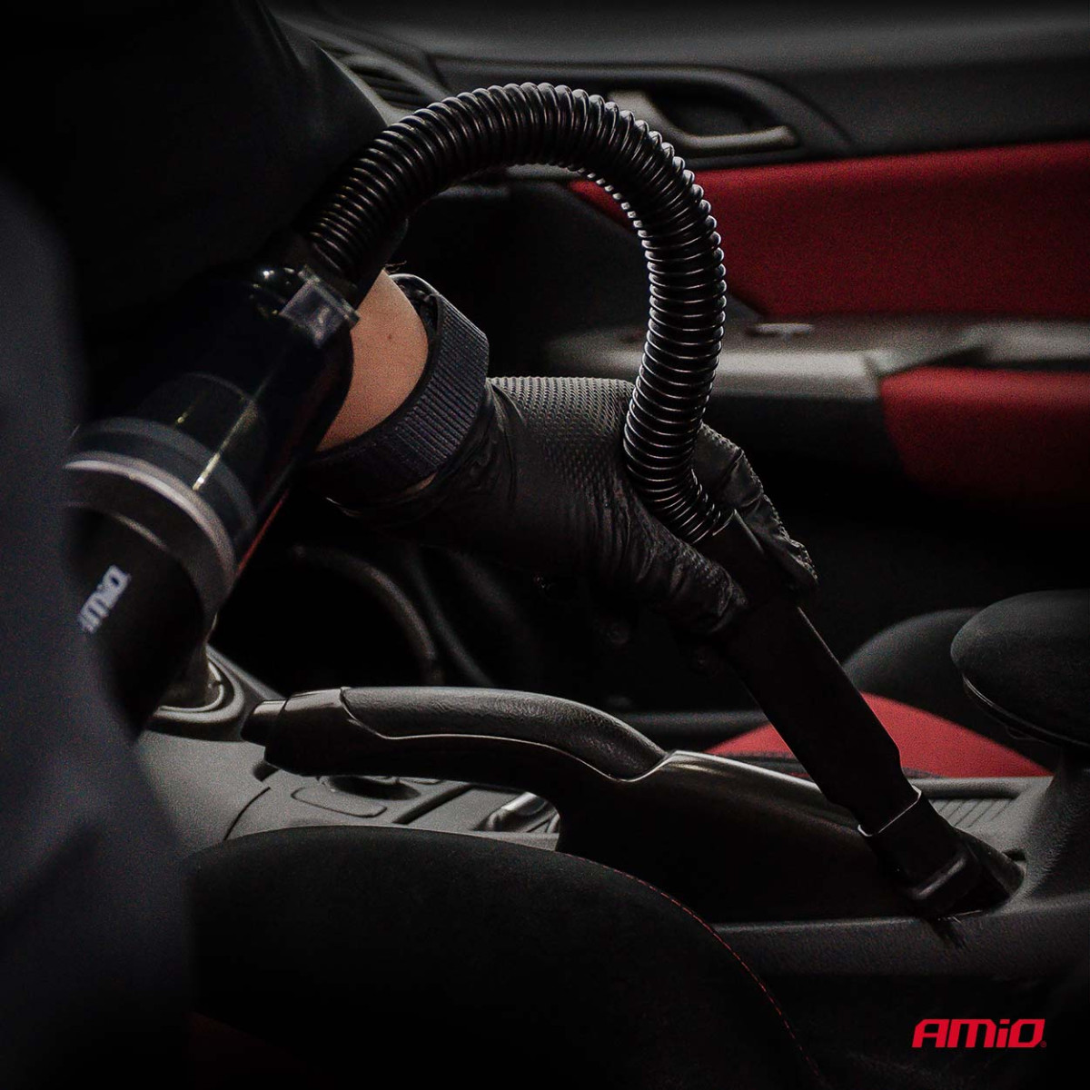 Trådlös bilpump med pumpfunktion 100W 20 kPa USB-C AMIO-04785