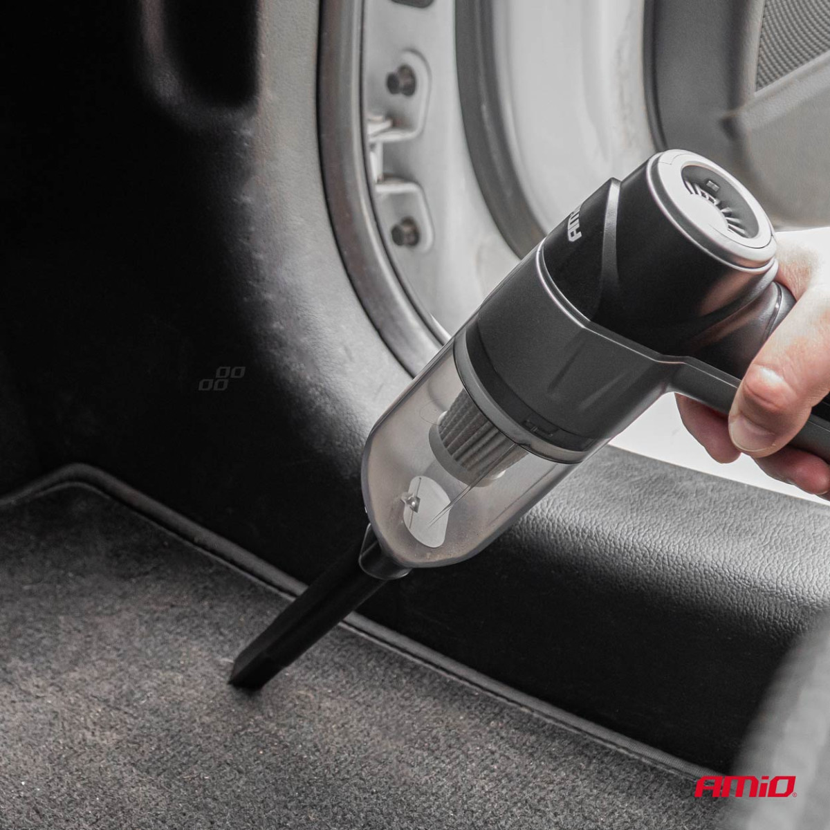 Sladdlös bildammsugare 40 W, 4000 mAh, med HEPA-filter, 4,5 kPa AMiO-03692