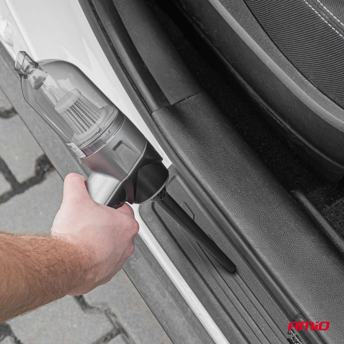 Sladdlös bildammsugare 40 W, 4000 mAh, med HEPA-filter, 4,5 kPa AMiO-03692