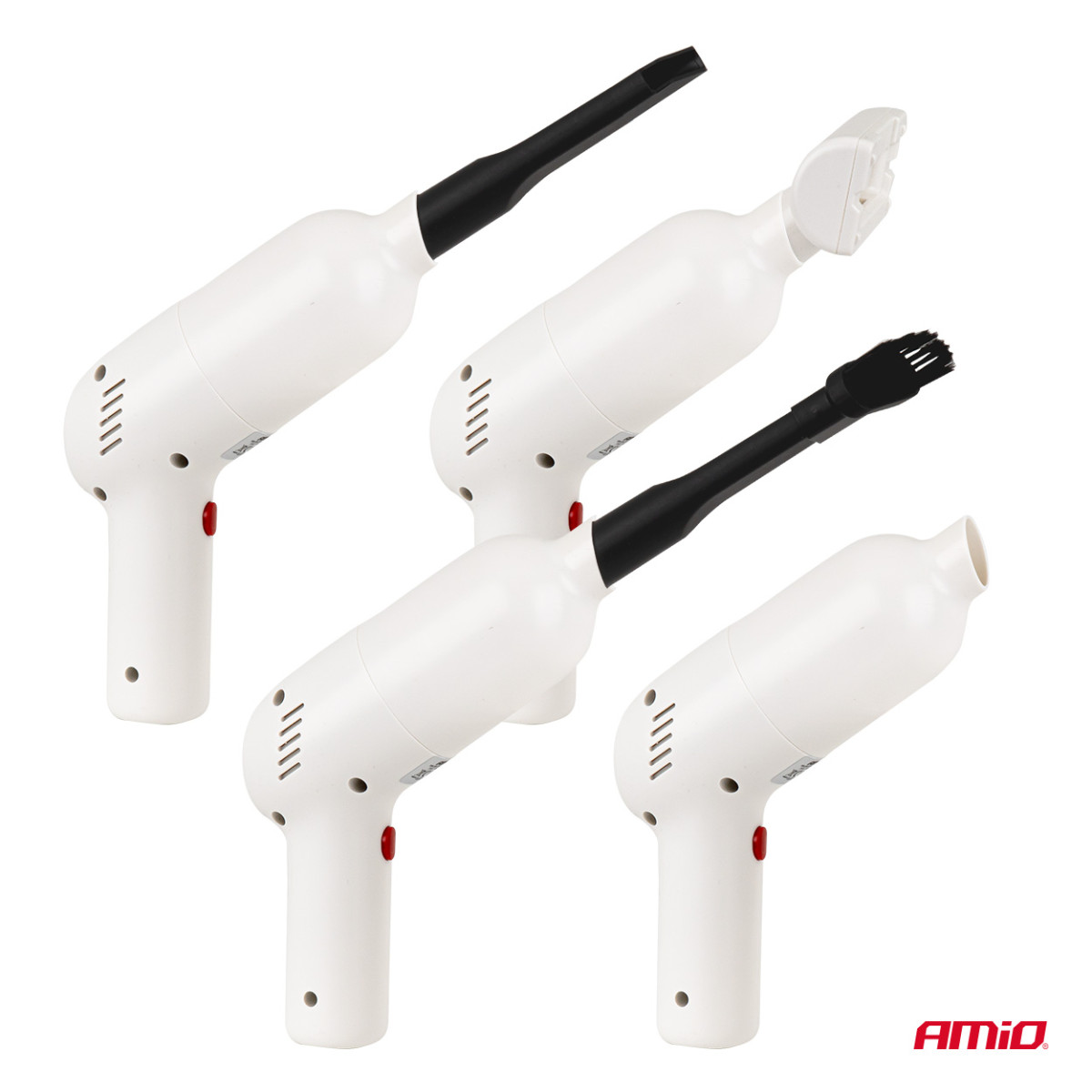 Sladdlös bildammsugare 40 W, 4,5 kPa, USB-C, med HEPA-filter, VC-07 AMIO-04415