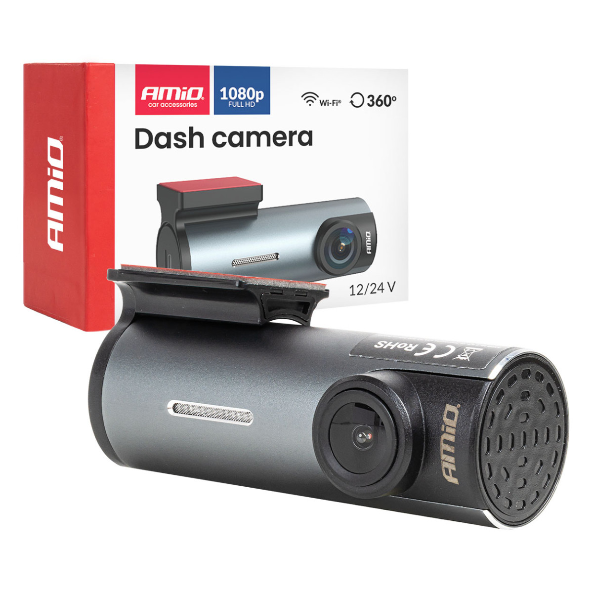 Bil-DVR 1K WLAN Wi-Fi Full HD 128 GB AMIO-04798