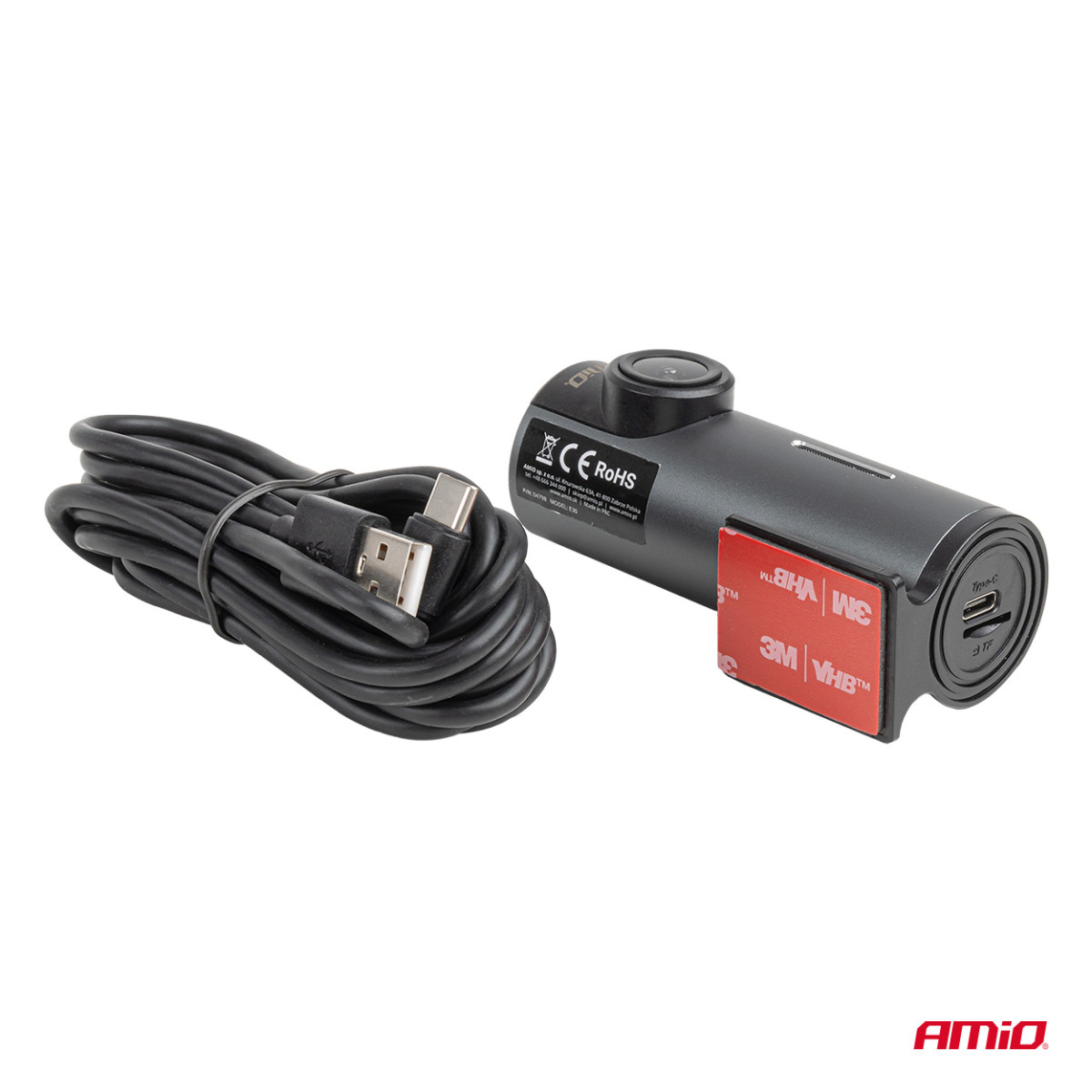 Bil-DVR 1K WLAN Wi-Fi Full HD 128 GB AMIO-04798