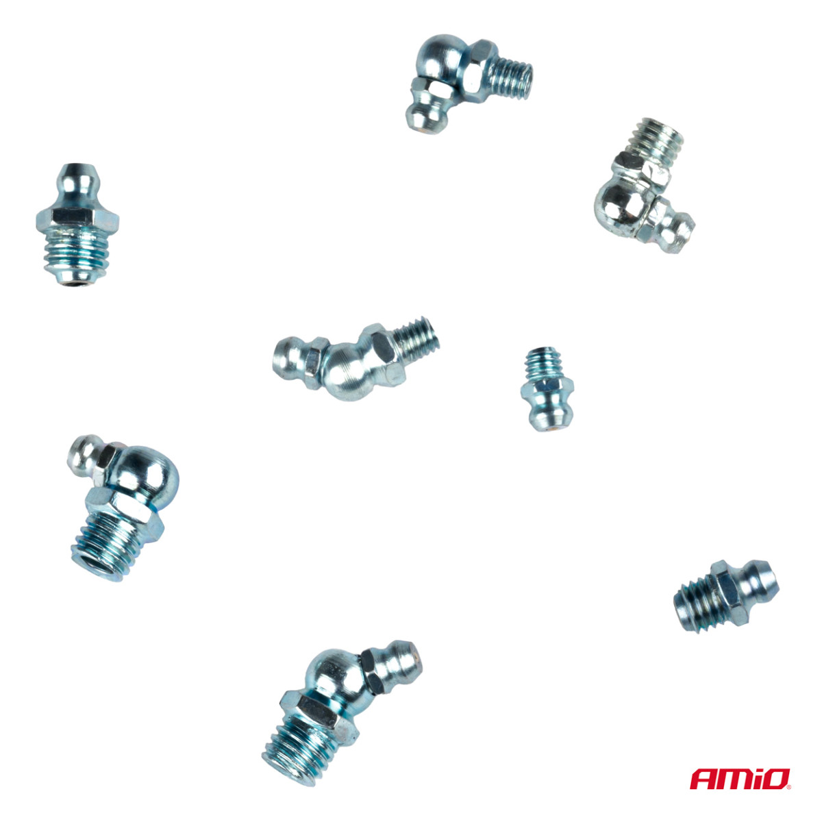 Smörjpunktssats, 110 delar, AMIO-03142