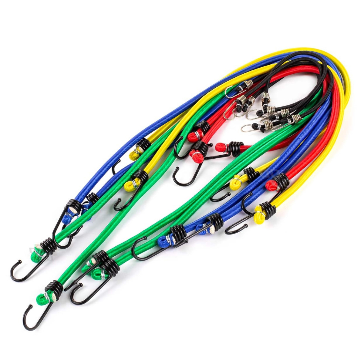 Set med 12 elastiska bagageremmar, BSTRAP-11 AMIO-02836