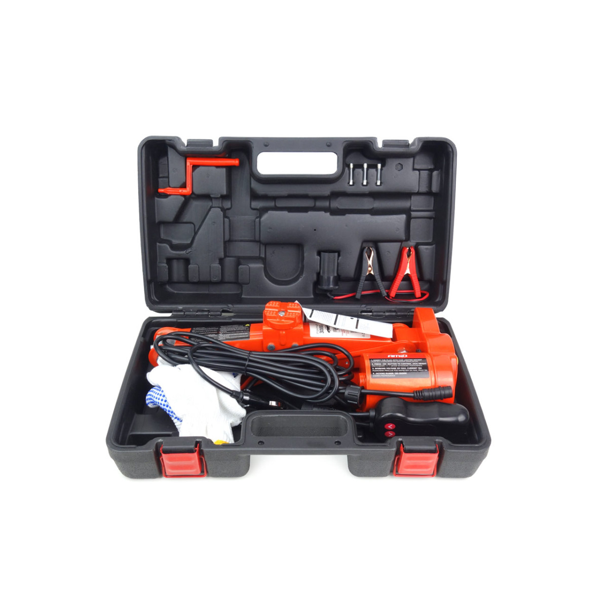 Elektrisk trapetslyft 3000 kg, 12 V med fjärrkontroll och reparationssats AMIO-02406