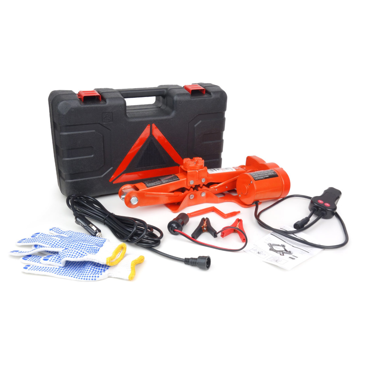 Elektrisk trapetslyft 3000 kg, 12 V med fjärrkontroll och reparationssats AMIO-02406