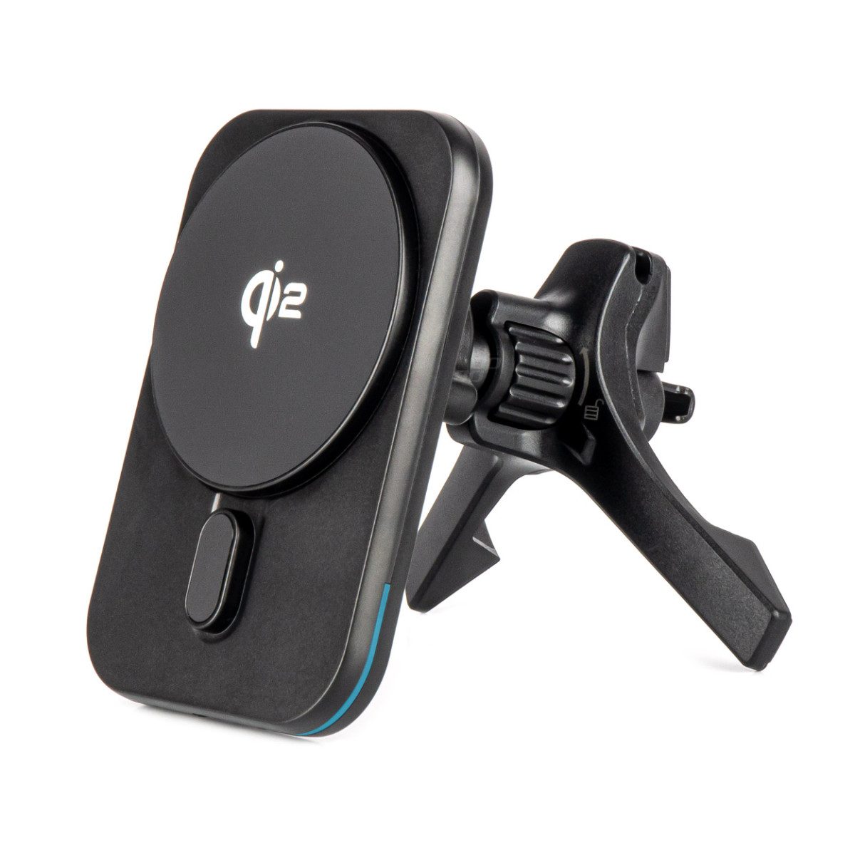 Magnetisk trådlös billaddare Qi2 15W – för ventilation/instrumentbräda AMIO-04180