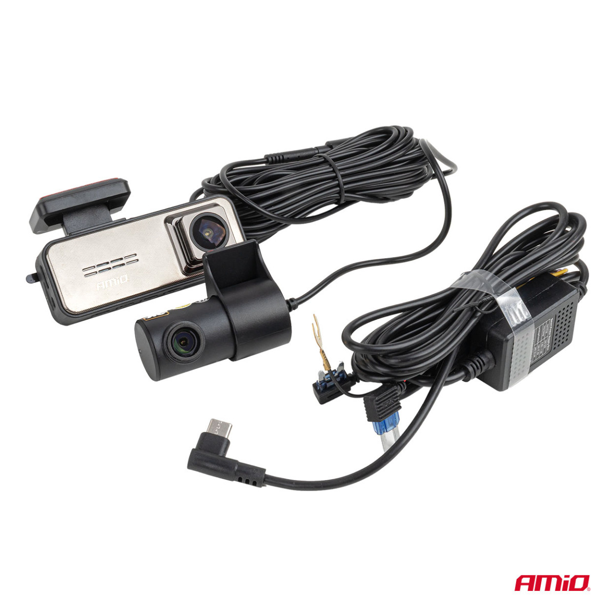 Bil DVR 4K + 2K WLAN Wi-Fi UHD 512 GB AMIO-04801