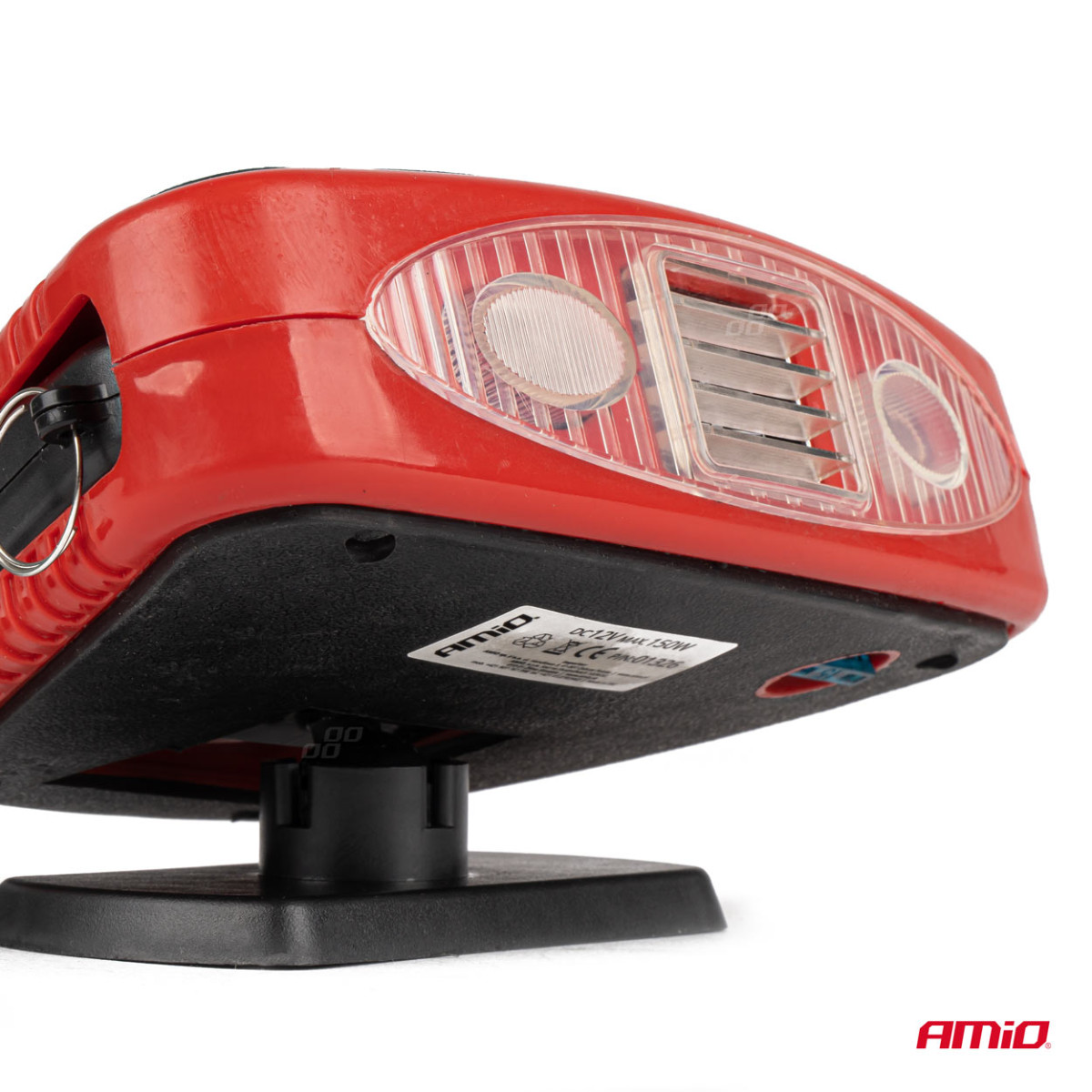 Bilvärmare med fläkt och lampa, 12V