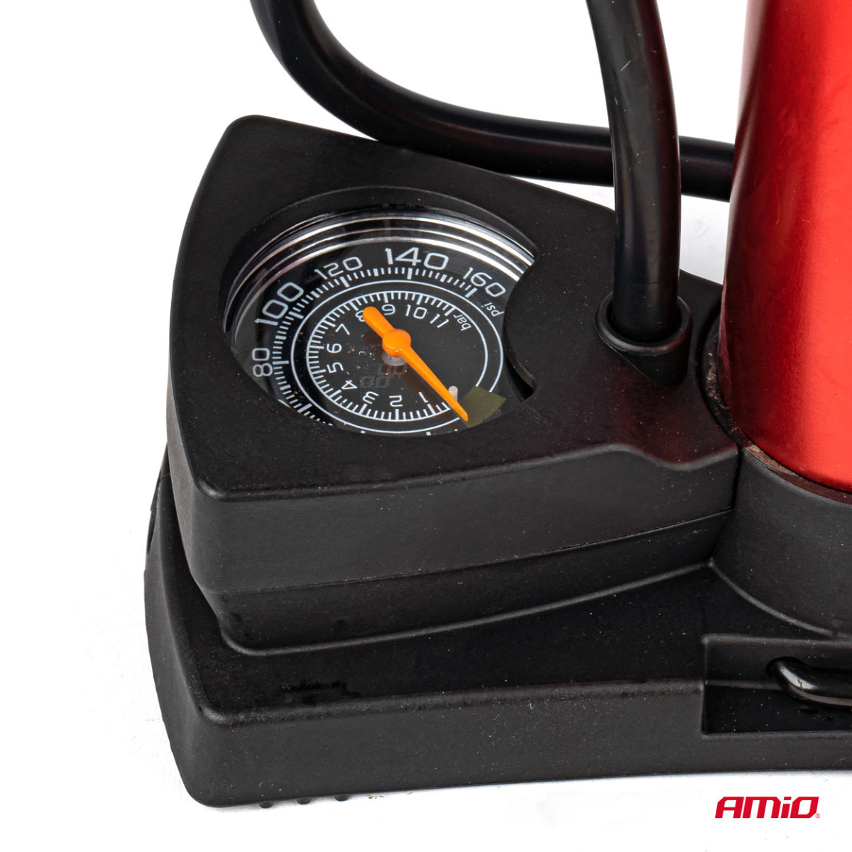 Minifotpump med tryckmätare PU03, AMIO-02147 