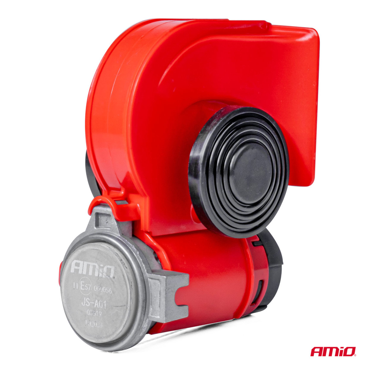 Ljudsignal – tvåtonig, 118 dB, 12V, med relä, AMIO-03619