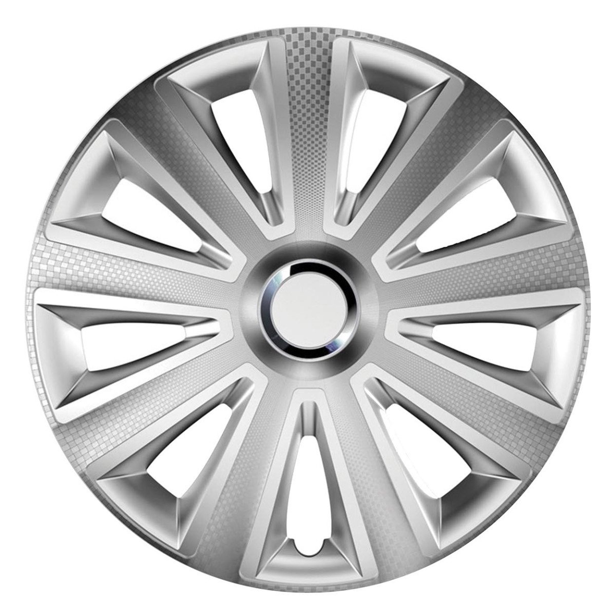 Hjulkapsel 1 st. Aviator RC, kolfibersilver 16"