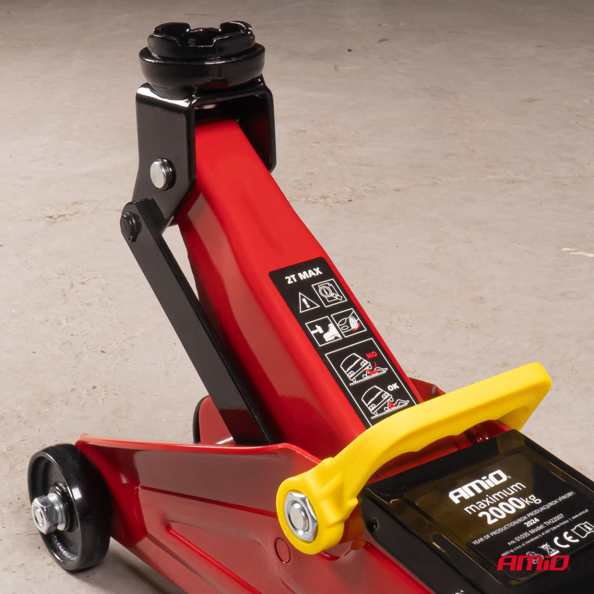 Hydraulisk lyft 2 ton, AMIO-01035