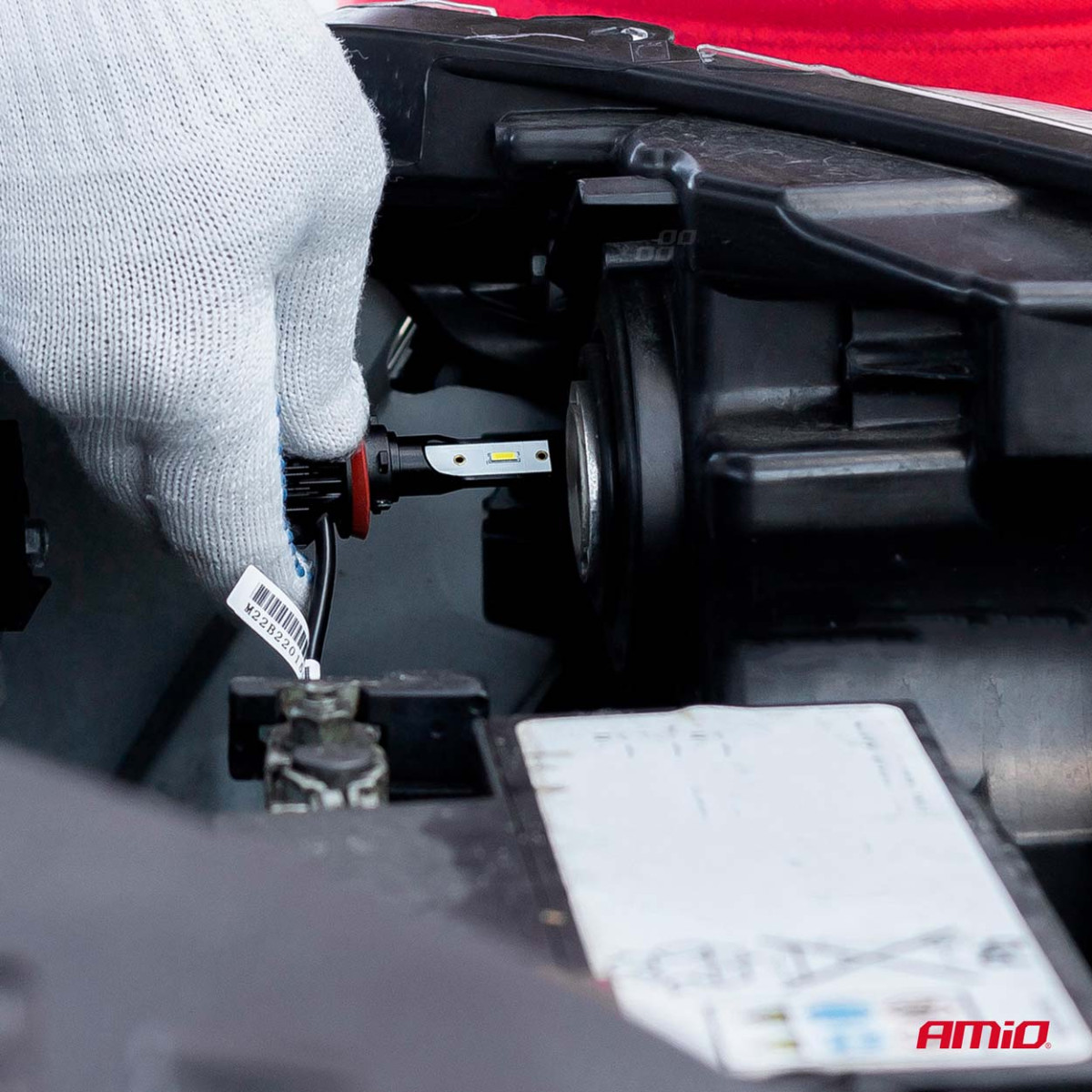 LED-strålkastarlampor BF-serien H4/H19 AMiO-02241