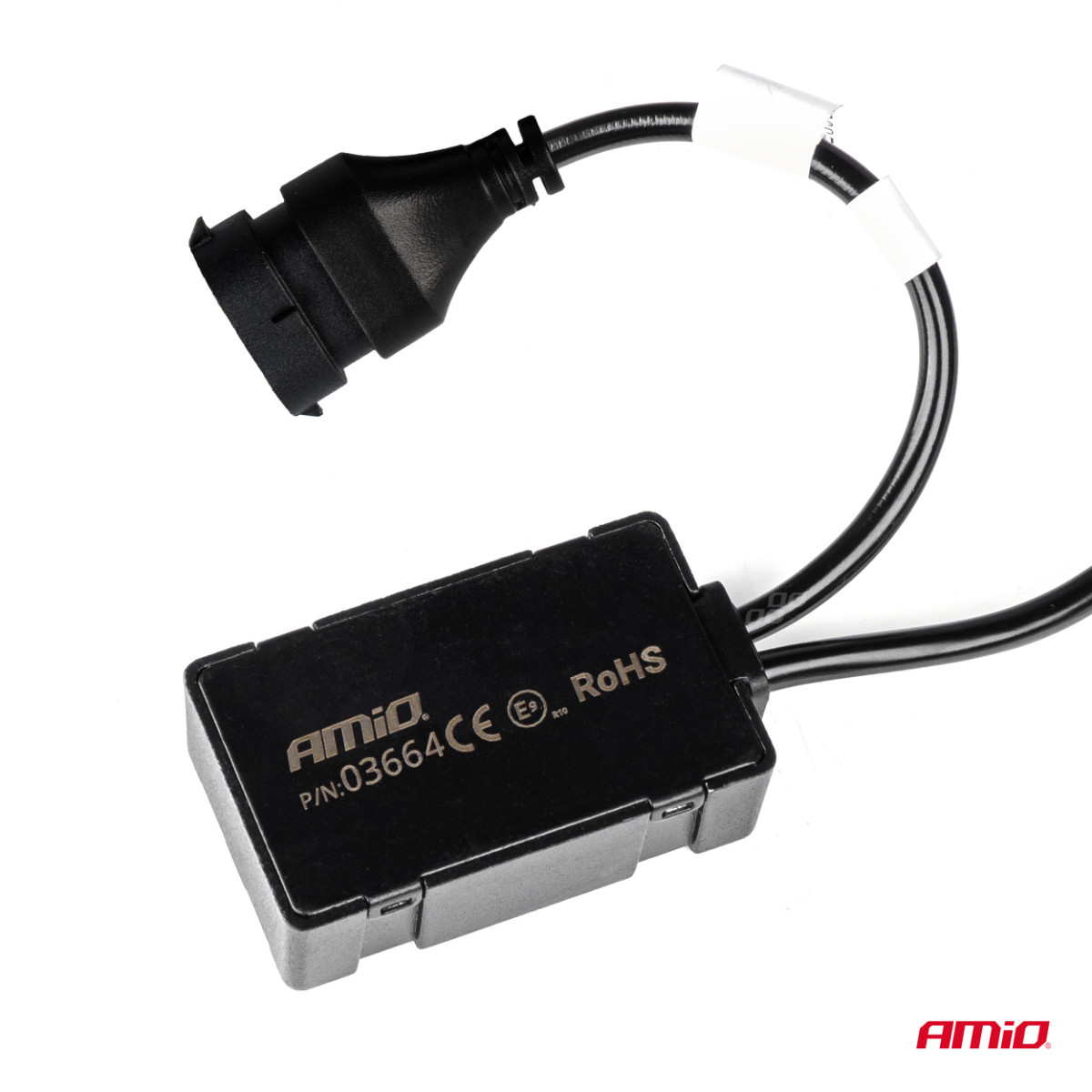 LED-strålkastarlampor FLEX+-serien HB3 9005/HIR1 9011/H10 canbus 6000K 12-24V AMIO-03664