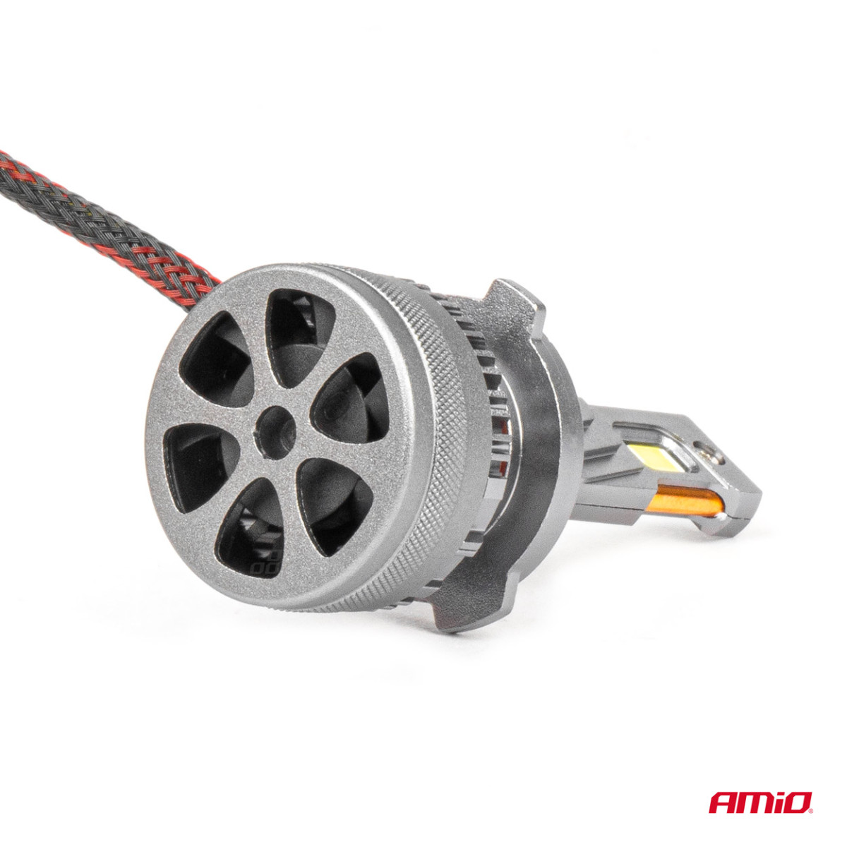 LED-strålkastarlampor HP-serien HB3 9005/HIR1 9011/H10 Canbus AMiO-03678