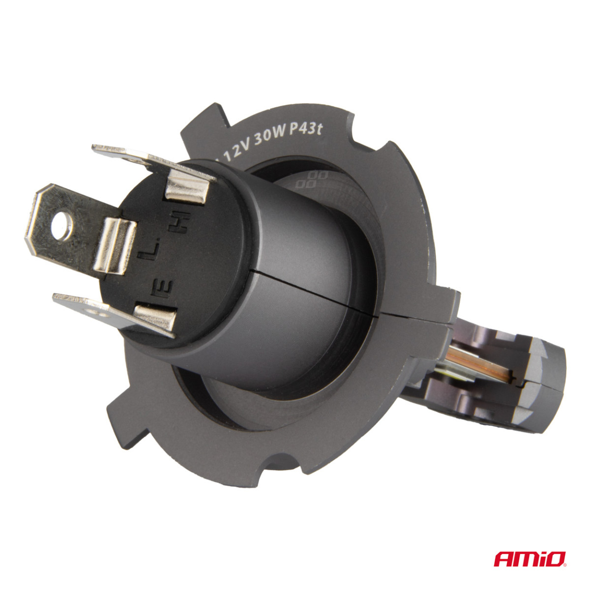 LED-strålkastarlampor Hybrid-serien H4 H19 6000K Canbus 60W AMIO-04114