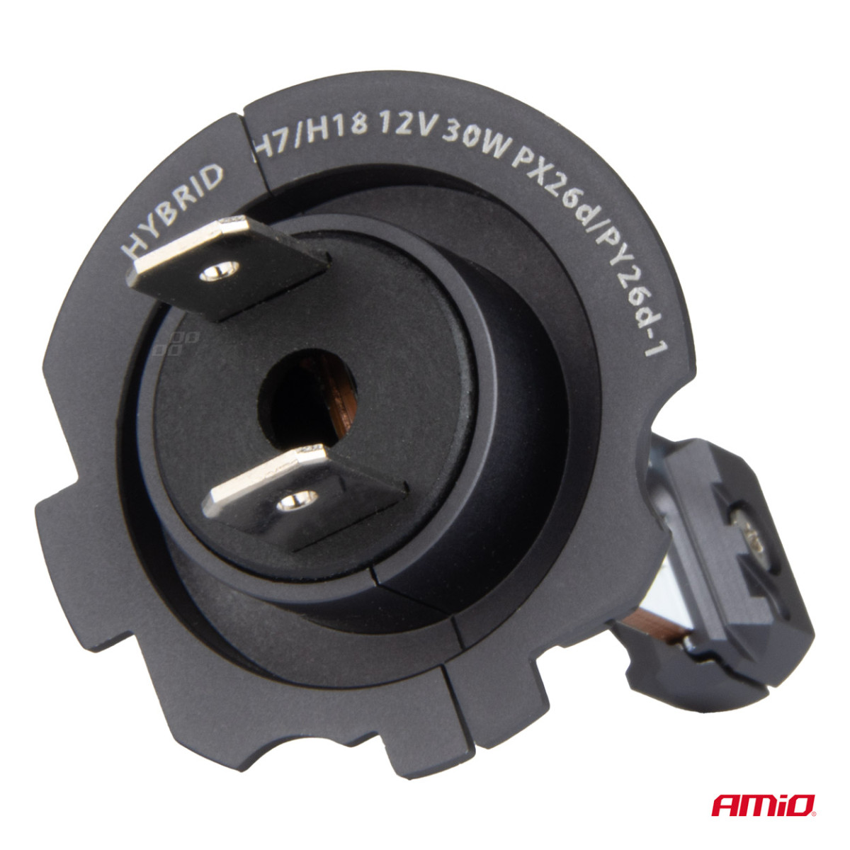 LED-strålkastarlampor Hybridserie H7 H18 6000K Canbus 60W AMIO-04115