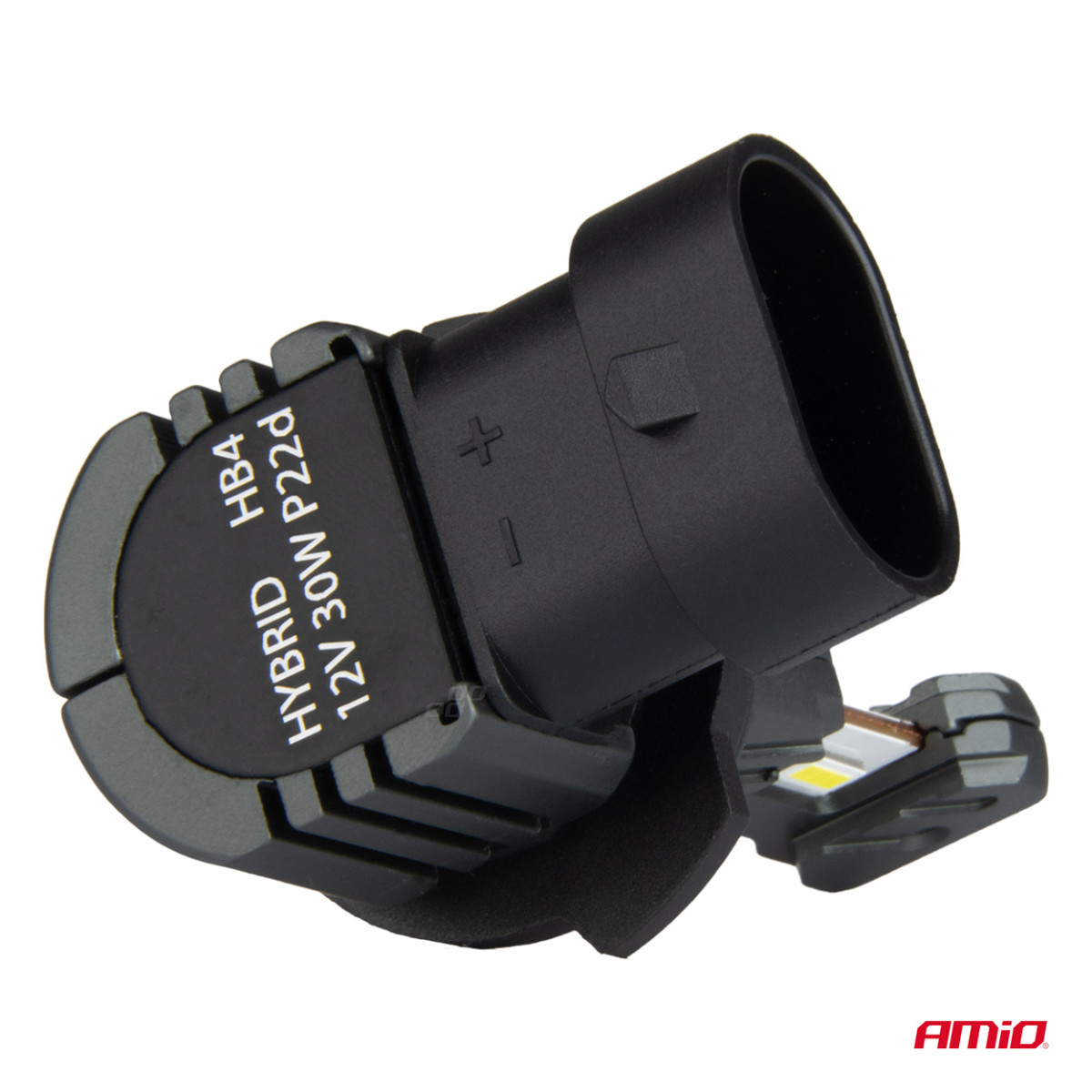 LED-strålkastarlampor Hybrid-serien HB4 9006 6000K Canbus 60W AMIO-04118