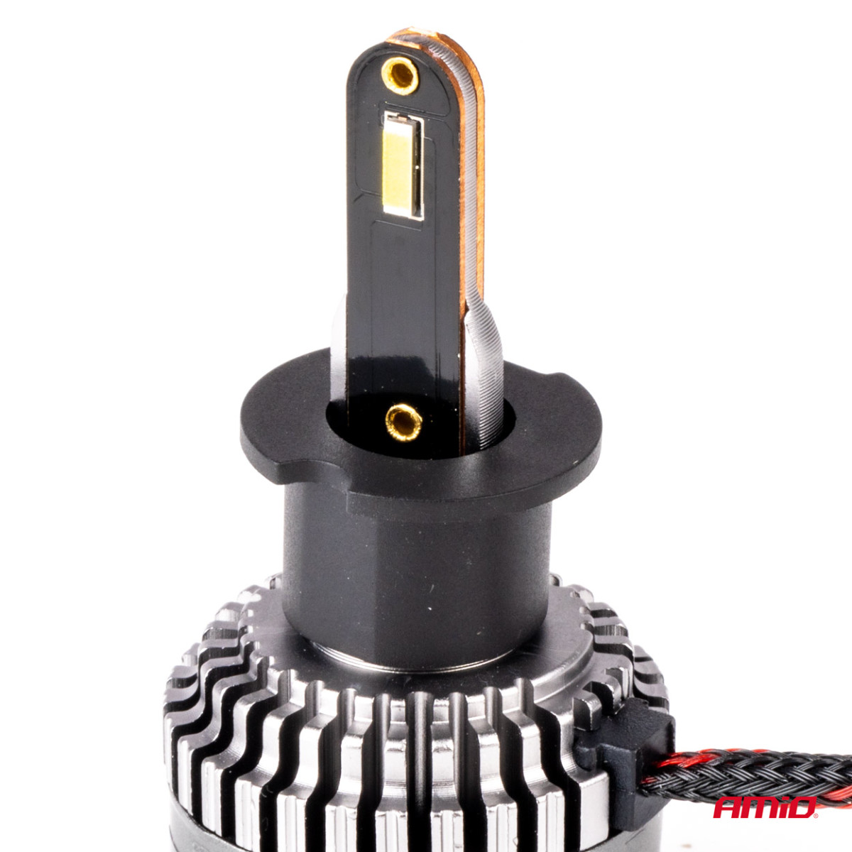 LED-strålkastarlampor K3-serien H3 12V 6000K canbus AMIO-03681