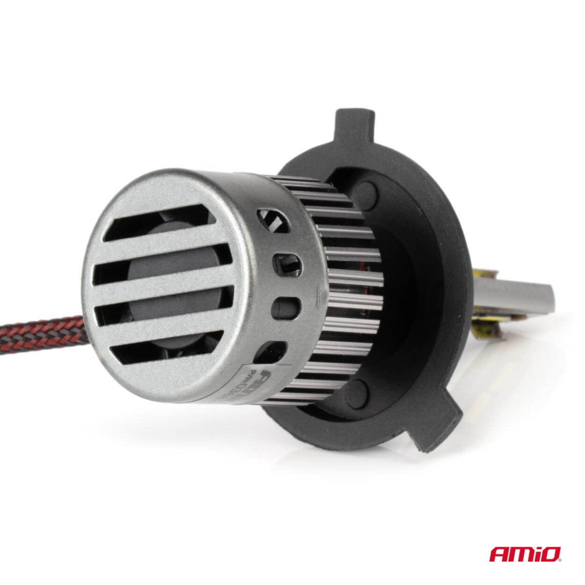 LED-strålkastarlampor K3-serien H4/H19 12V 6000K canbus AMIO-03682