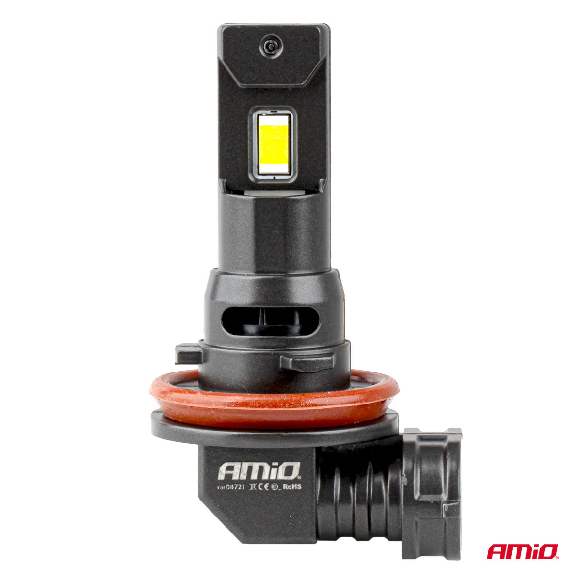 LED-strålkastarlampor F25 PRO SVARTA FULL CANBUS H8 H9 H11 H16 68W 12V 24V AMIO-04721