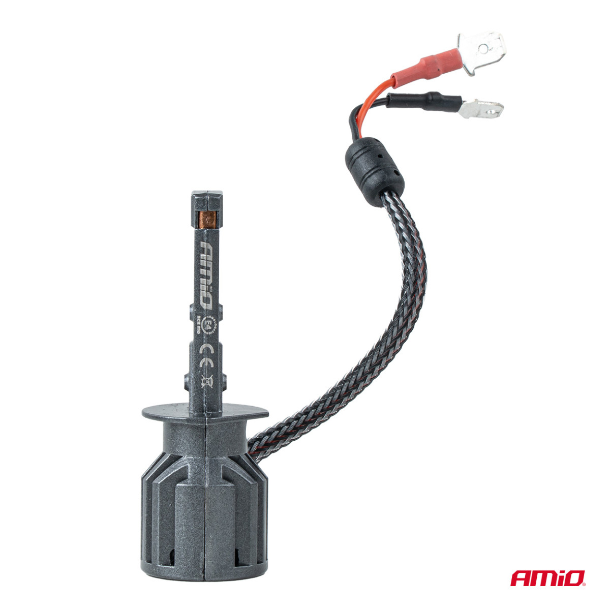 LED-strålkastarlampor F25 SILVER FULL CANBUS H1 54W 12V 24V AMIO-04701