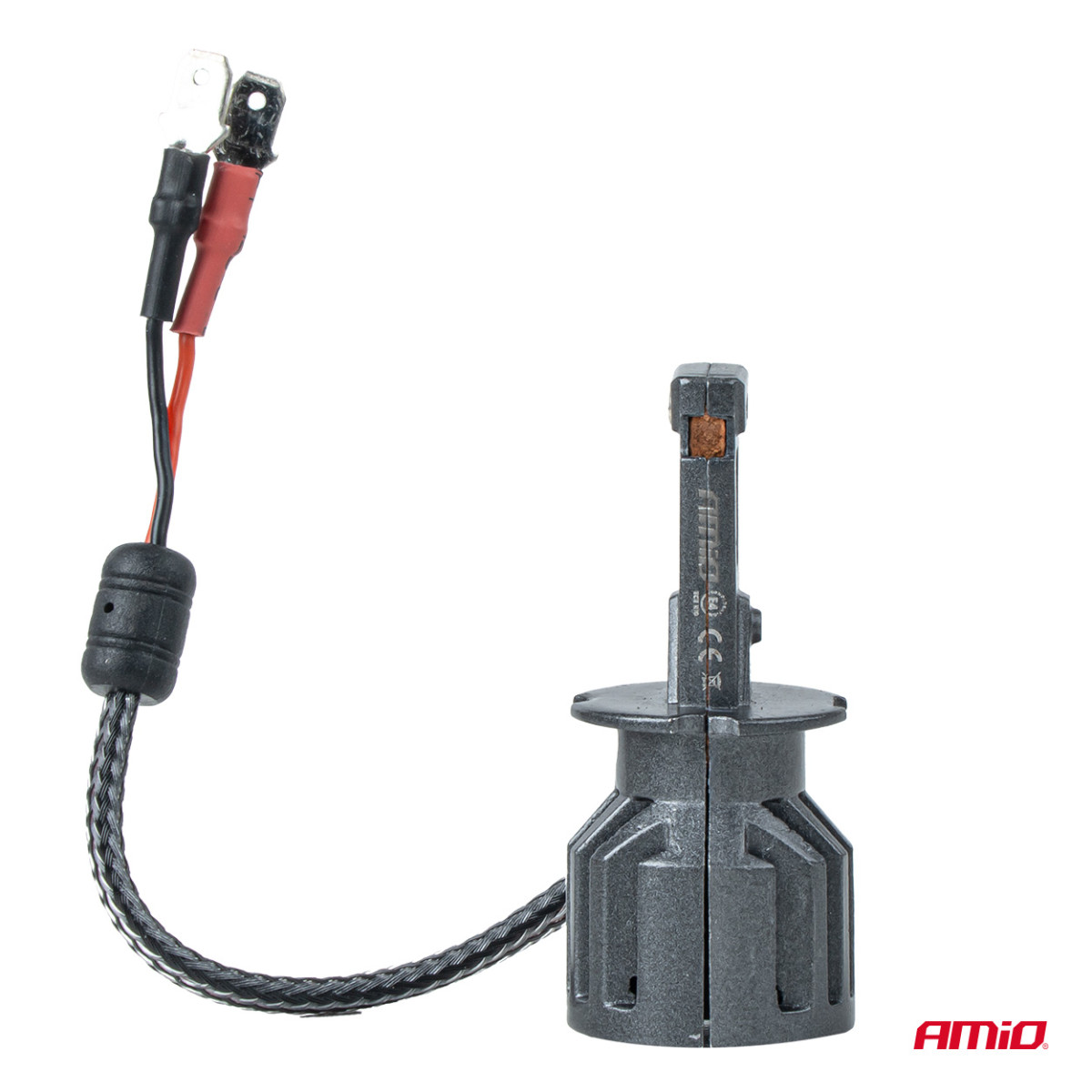 LED-strålkastarlampor F25 SILVER FULL CANBUS H3 52W 12V 24V AMIO-04702