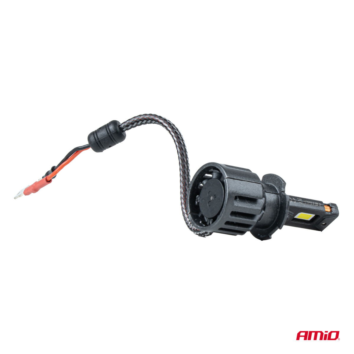 LED-strålkastarlampor F25 SILVER FULL CANBUS H3 52W 12V 24V AMIO-04702