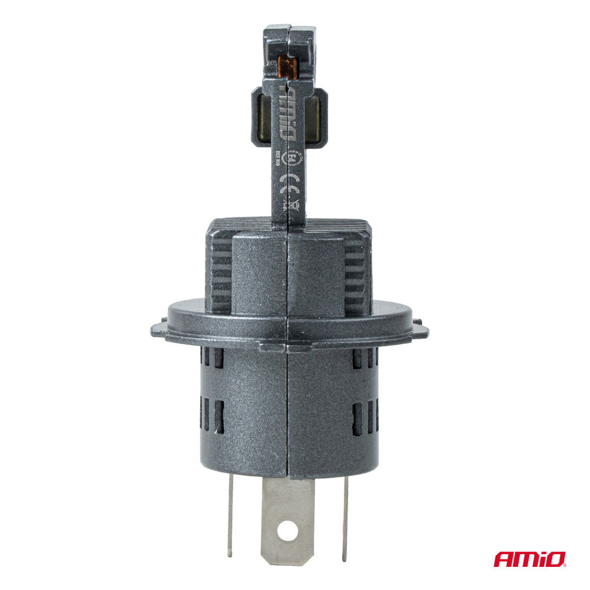 LED-strålkastarlampor F25 SILVER FULL CANBUS H4/H19 54/58W 12V 24V AMIO-04703