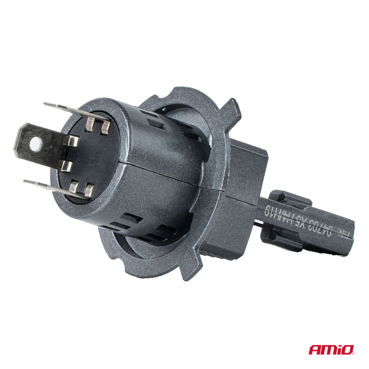 LED-strålkastarlampor F25 SILVER FULL CANBUS H4/H19 54/58W 12V 24V AMIO-04703