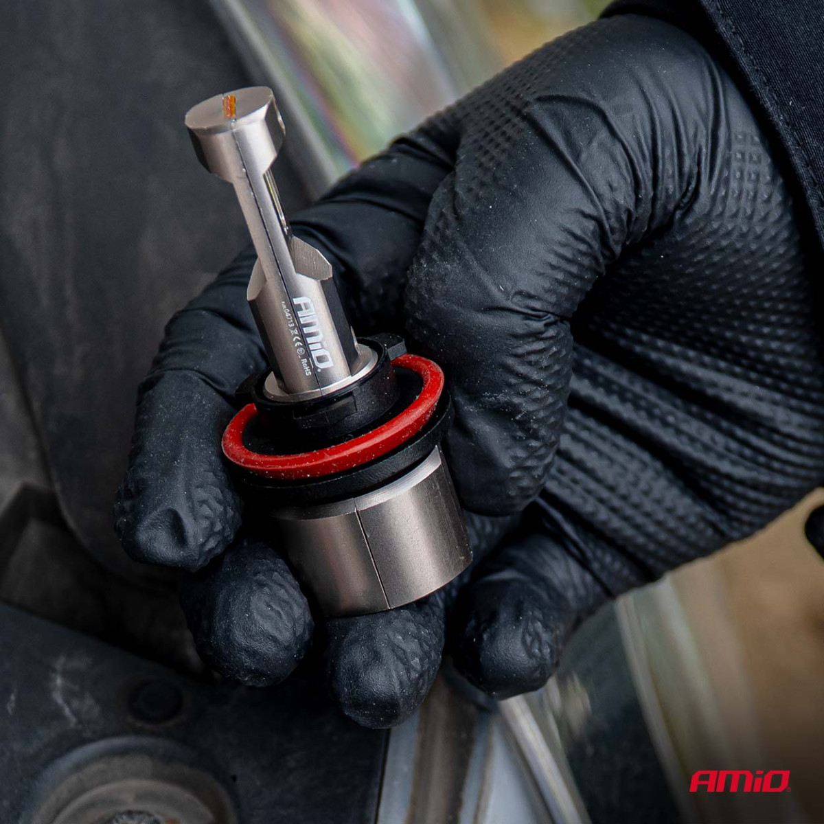 LED-strålkastarlampor Serie H25 CANBUS H8 H9 H11 H16 12V 31W, AMIO-04713