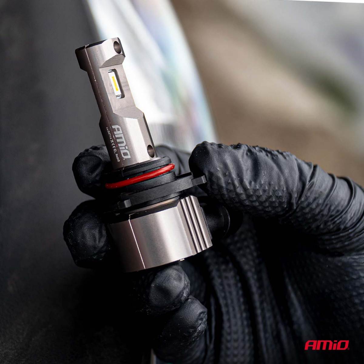 LED-strålkastarlampor H25 CANBUS HB3 9005 12V 31W, AMIO-04714