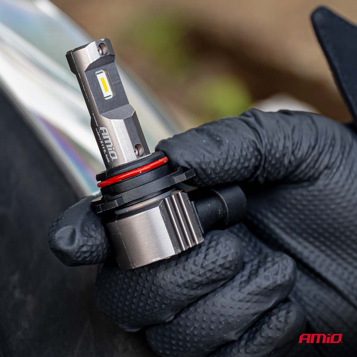 LED-strålkastarlampor Serie H25 CANBUS HB4 9006 12V 31W, AMIO-04715