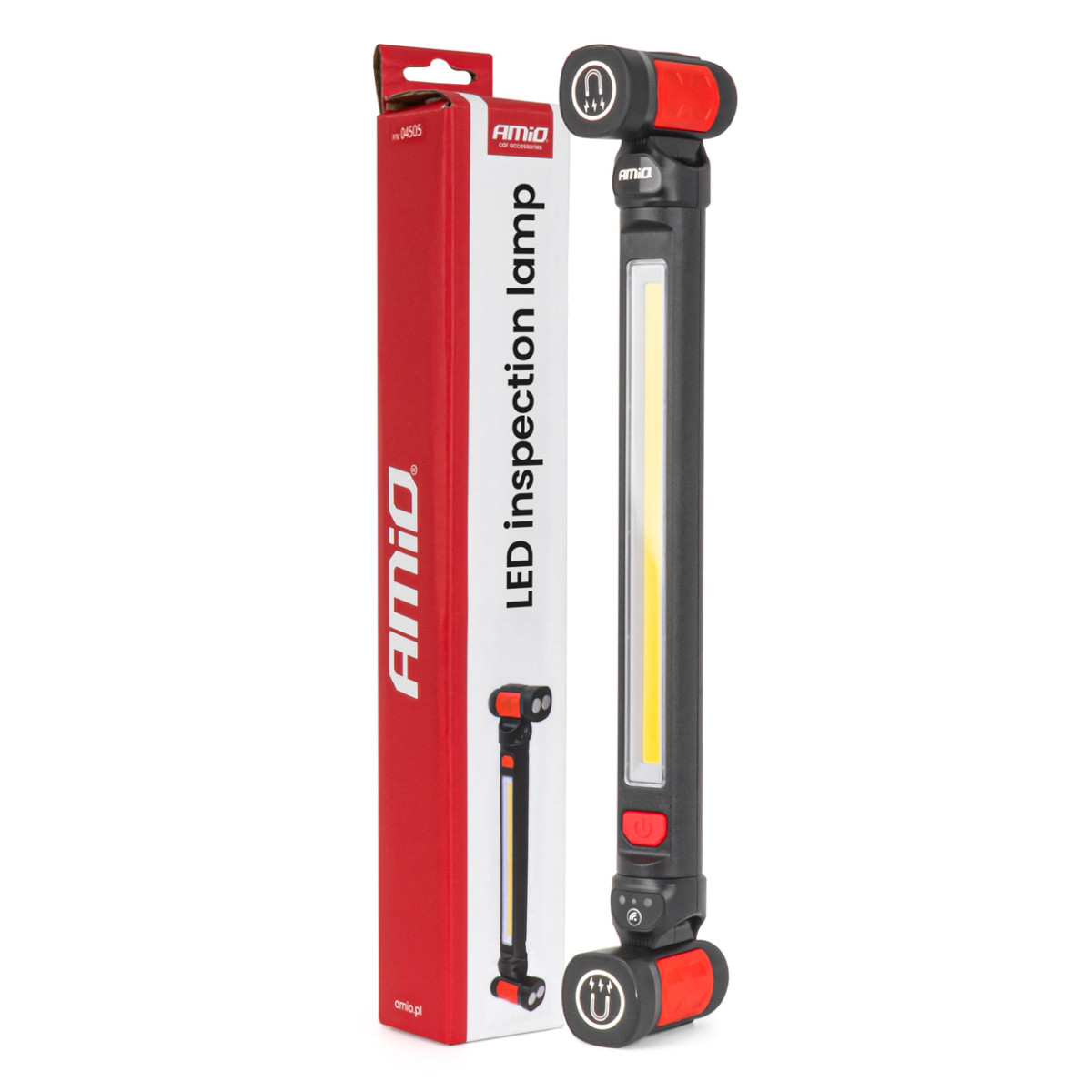 LED-inspektionslampa COB, hängande, 10 W, 4400 mAh 