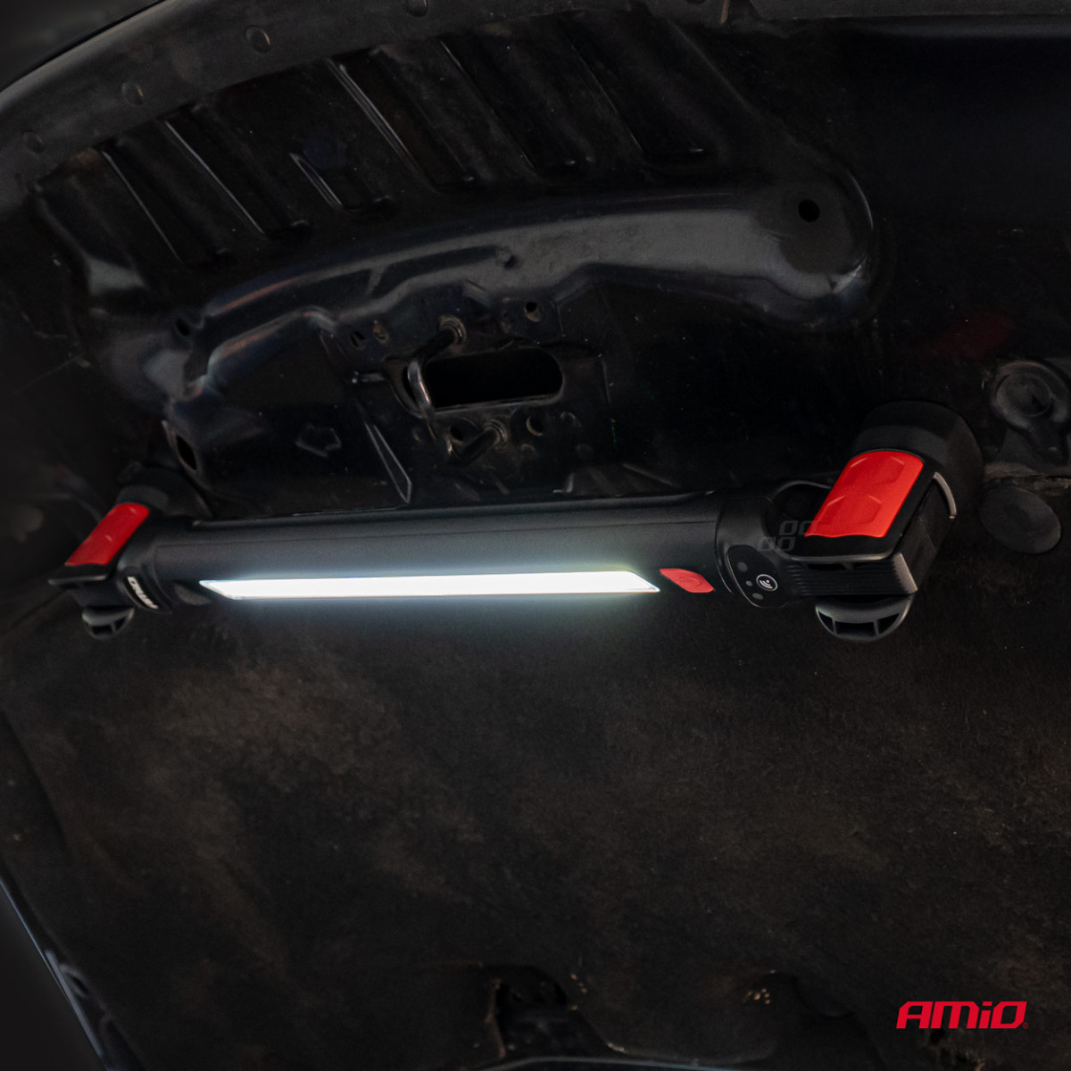 LED-inspektionslampa COB, hängande, 10 W, 4400 mAh 