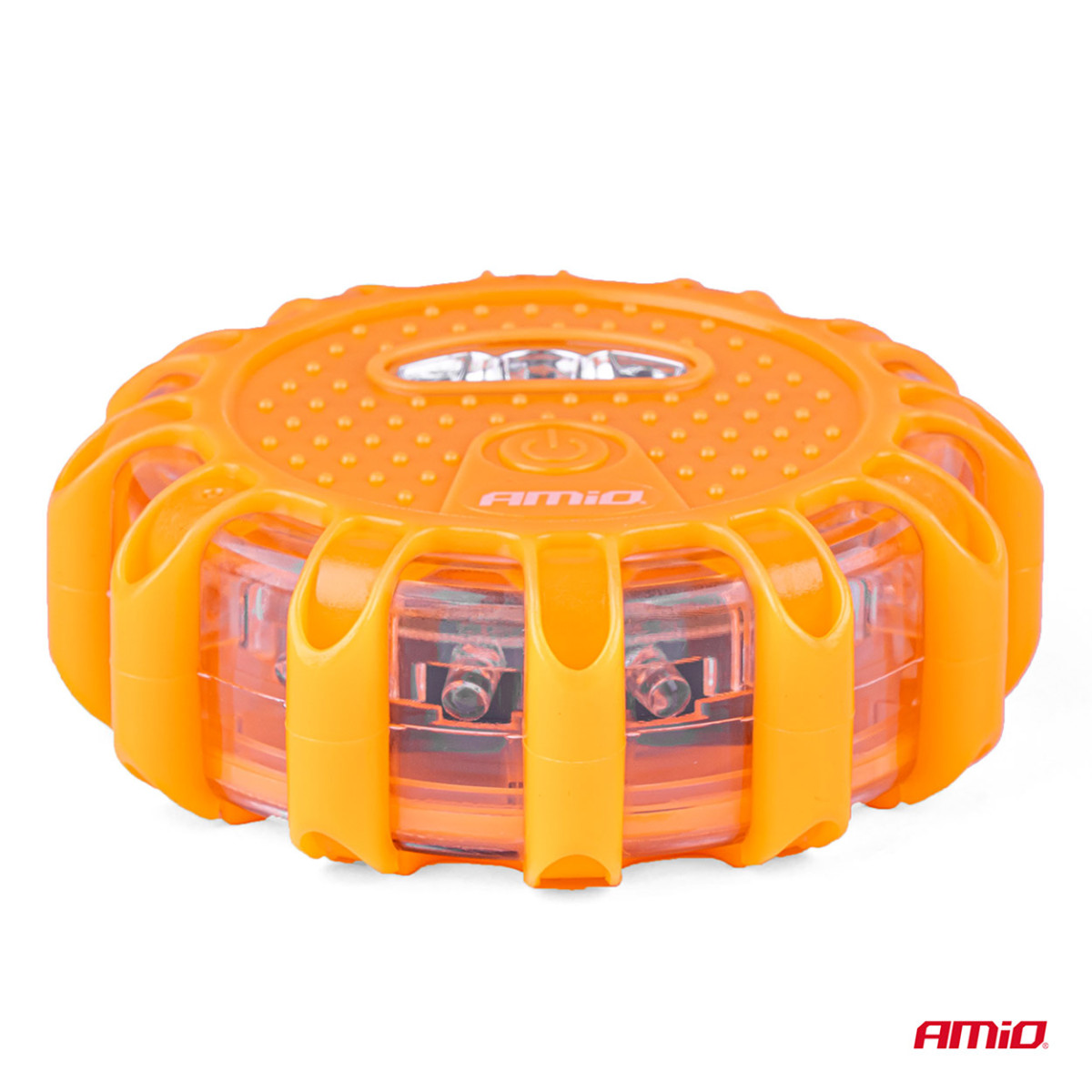 LED-nödbelysning med ficklampsfunktion, 12 SMD + 3 SMD, 3×AAA, IP65 AMIO-04828