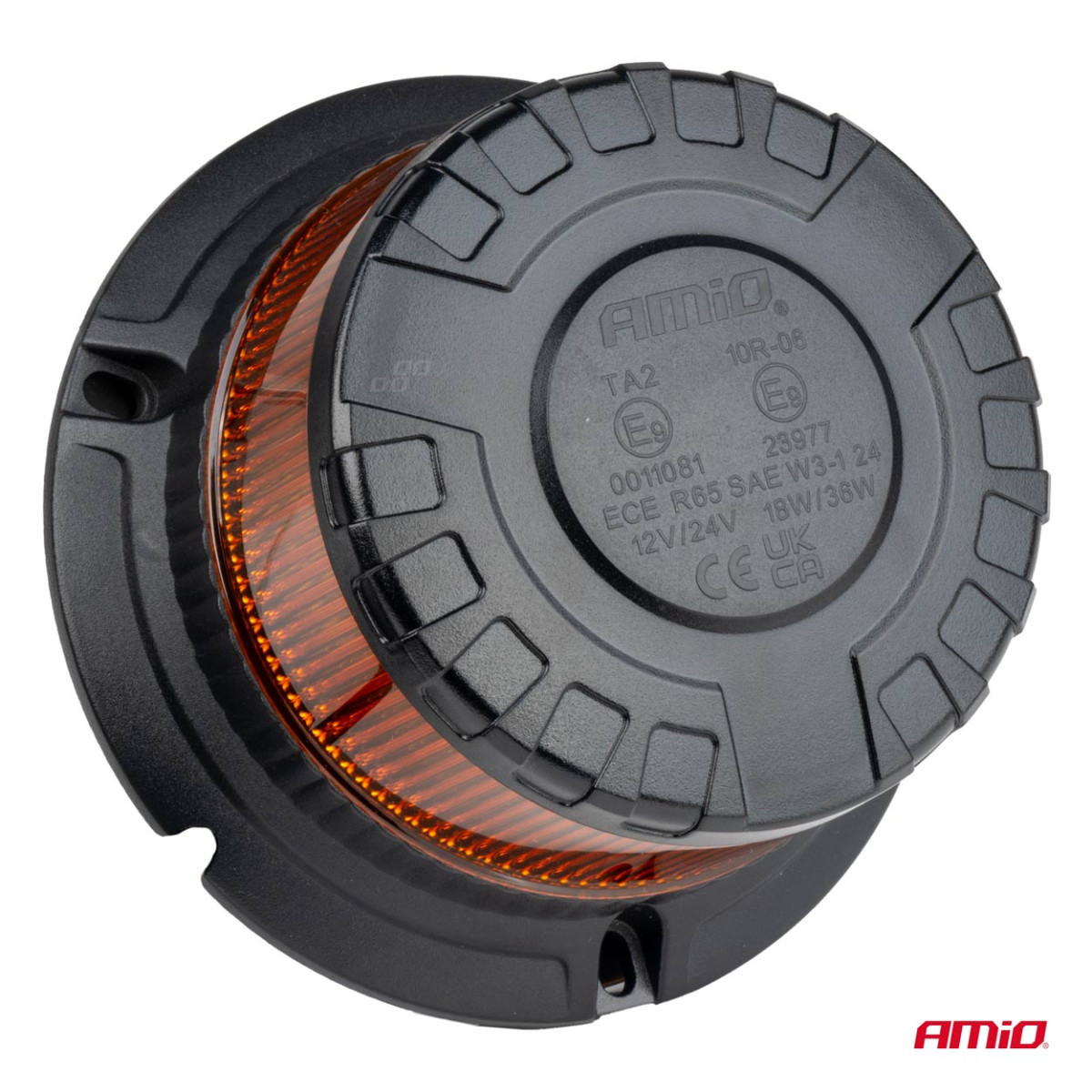 LED-varningslampa W28M 12V 24V AMIO-04105