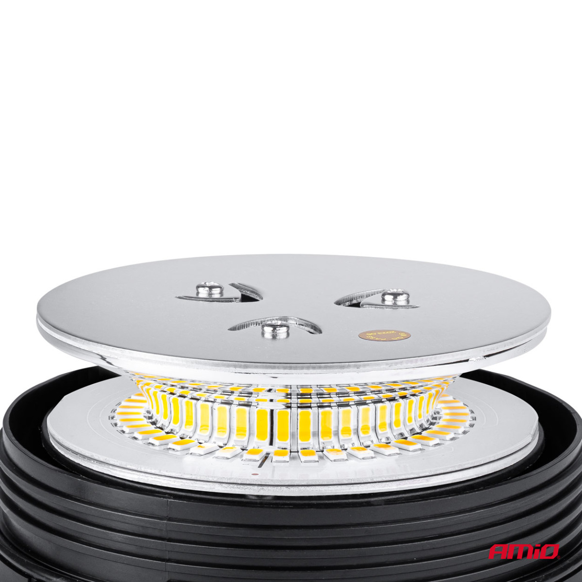 LED-varningslampa WAR11M 39 LED R65 R10 12V 24V AMIO-01500