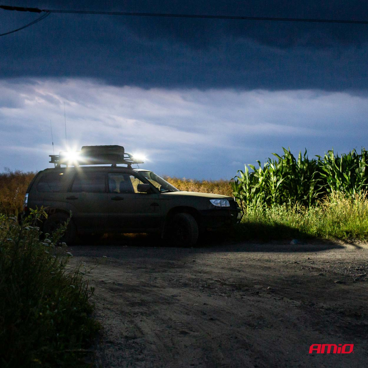 LED-panellampa, AWL24 60 cm 9-36V