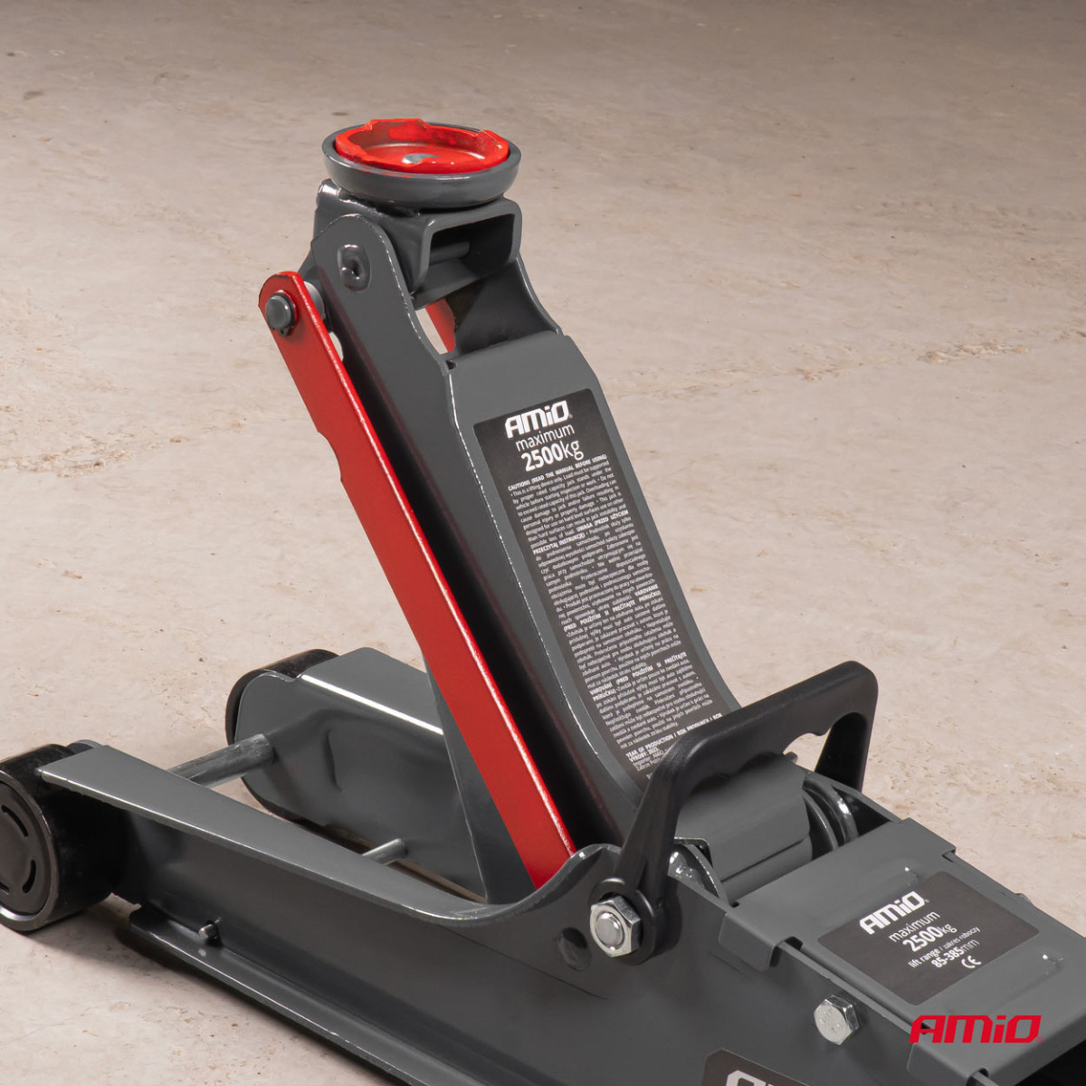 Hydraulisk lyft med låg profil 2500 kg CE AMIO-02501